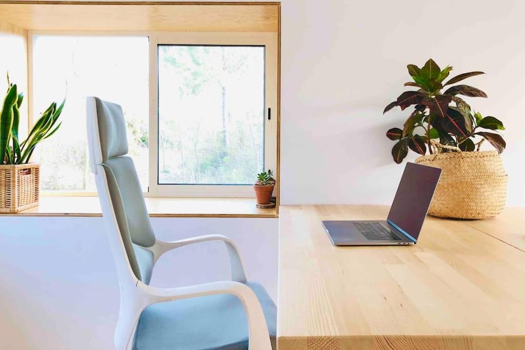 Eco Tiny Home & Office For Digital Nomads Vallmoll Exterior foto