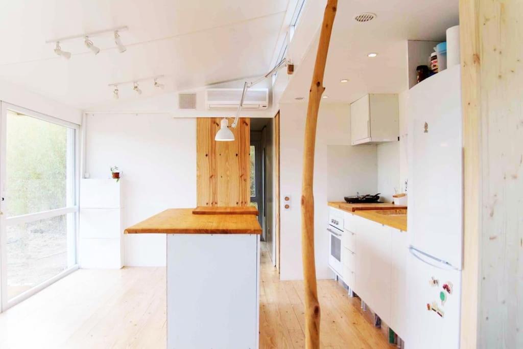 Eco Tiny Home & Office For Digital Nomads Vallmoll Exterior foto